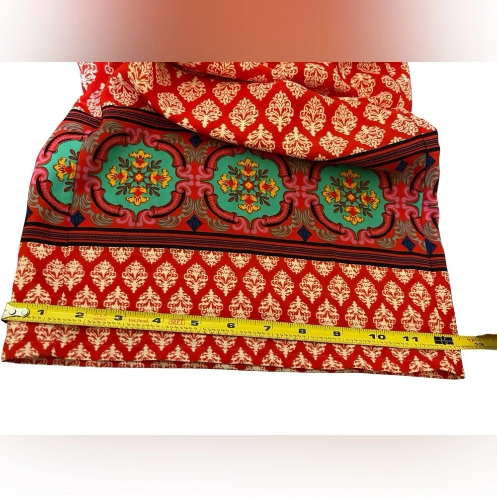Love tree happens bohemian pants red with design size medium
